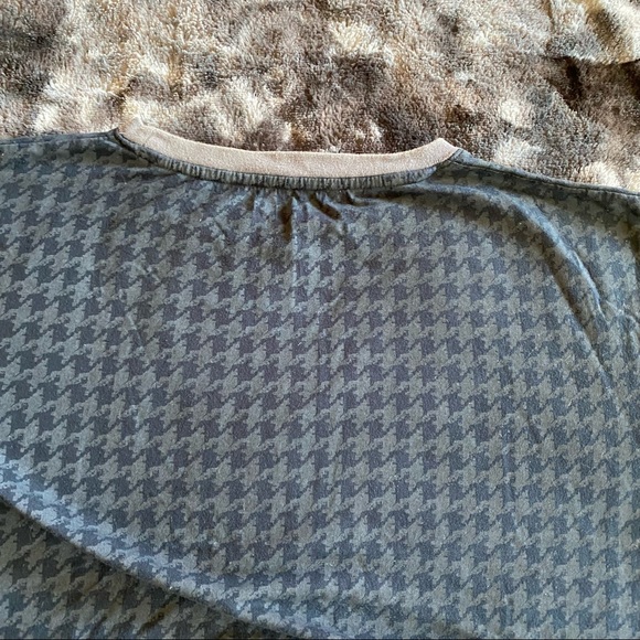 Boxy Houndstooth Tee - Picture 4 of 4